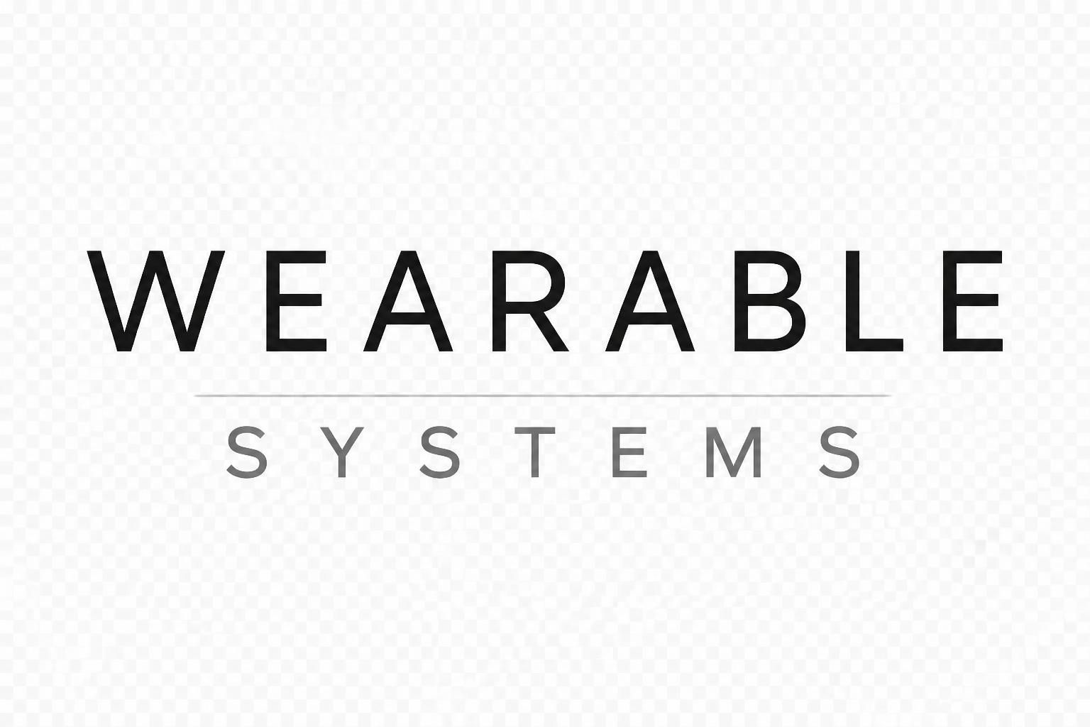 Smart wearable technology concept